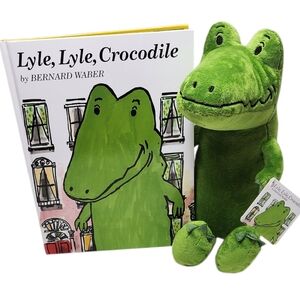 Lyle Lyle Crocodile Plush Toy And Hardcover Book Gift Set
